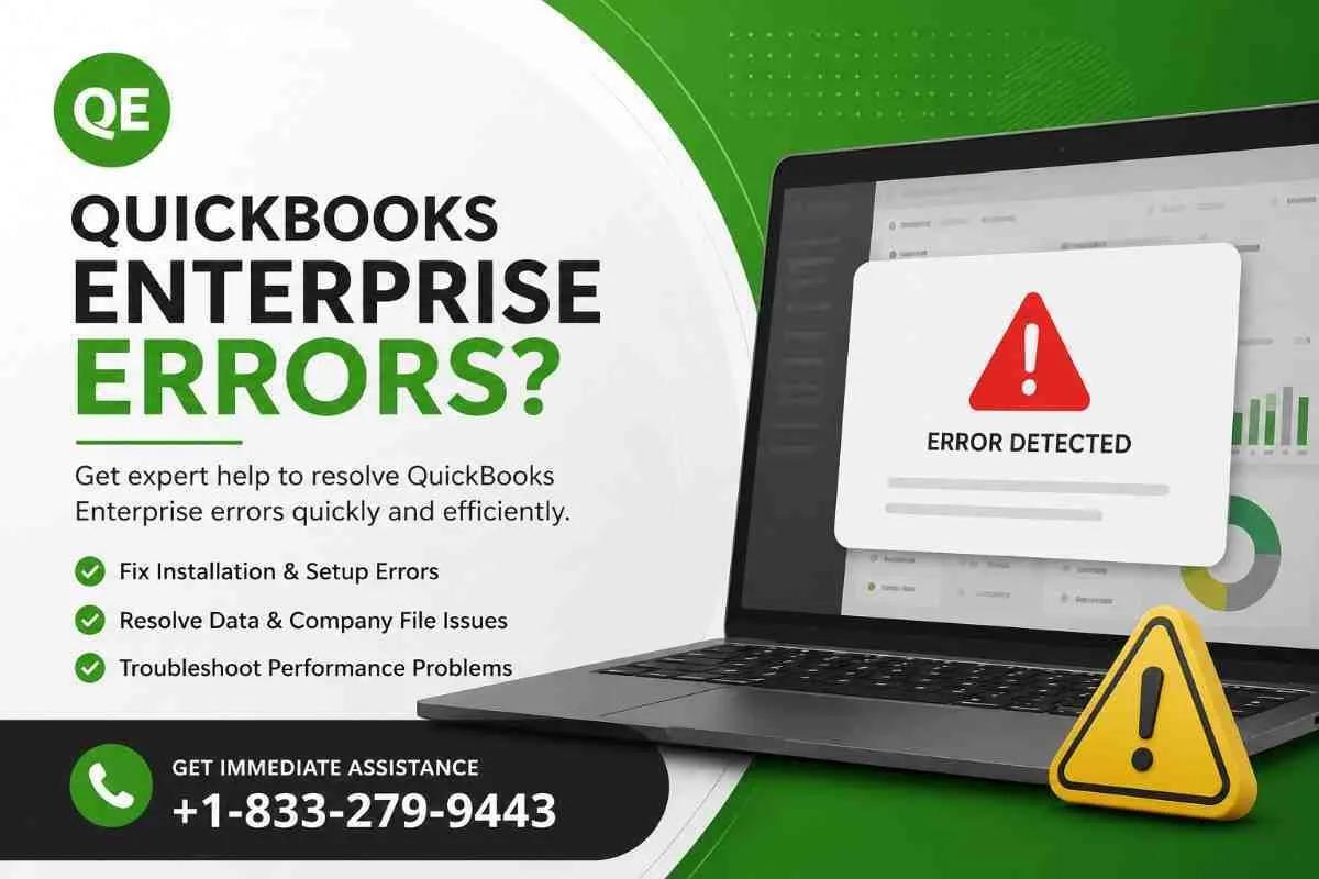 Seven Common Quickbooks Enterprise Errors and Their best Fixes